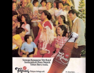 Iklan Jaman Dulu Teh Botol Sosro. (Sumber gambar: Istimewa)