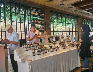 Pameran Parfum lokal yang bertema Savory Olfactory Fusion yang berlangsung 13-15 Desember 2024 di Domicile Kitchen & lounge Surabaya