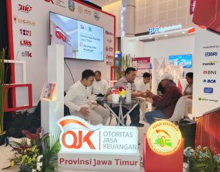 Pojok Keuangan Rakyat Ramaikan Jatim Fest 2025, Dorong Literasi dan Akses Keuangan