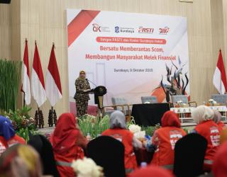 OJK Gandeng Kader Surabaya Hebat untuk Edukasi Finansial