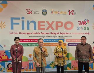 Bulan Inklusi Keuangan 2025: OJK Jatim Catat Capaian Gemilang FinExpo di Surabaya