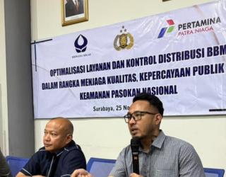 Pertamina, Polri, dan Hiswana Migas Perketat Pengawasan Distribusi BBM di Surabaya