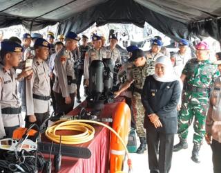 Polda Jatim Gelar Apel Hidrometeorologi Hadapi Cuaca Ekstrem