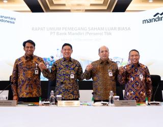 RUPSLB Bank Mandiri Ubah Anggaran Dasar dan Susunan Dewan Komisaris