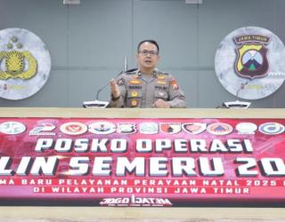Polda Jatim Imbau Warga Waspadai Cuaca Ekstrem Selama Libur Nataru