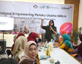 Indosat Empowering UMKM Dorong Pelaku Usaha Pasuruan Kuasai Pemasaran Digital
