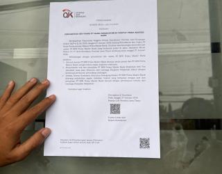 OJK Cabut Izin Usaha BPR Prima Master Bank di Surabaya