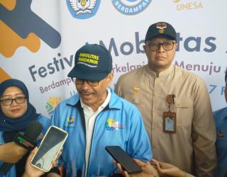 Unesa Lepas 11.524 Mahasiswa dalam Festival Mobilitas Akademik, Pecahkan Rekor MURI