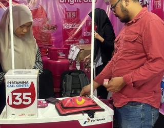 Bright Gas Semarakkan Bazaar Ramadan Bersama UMKM Surabaya