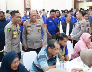 Polda Jatim Gelar MCU Gratis untuk 2.000 Buruh Jelang May Day