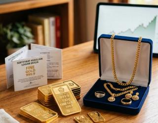 Investasi Emas Kian Diminati, Jadi Pilihan Lindung Nilai di Tengah Ketidakpastian