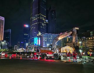 SIG Hadirkan Beton Cepat Kering untuk Percepat Perbaikan Jalan
