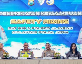 Ditlantas Polda Jatim Gelar Peningkatan Kemampuan Patroli Safety Riding