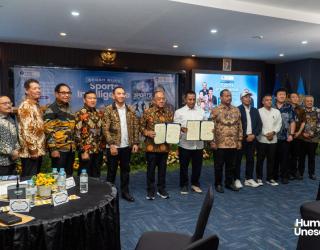 Unesa dan KONI Pusat Bedah Buku Sports Intelligence, Dorong Olahraga Berbasis Data Menuju Indonesia Emas 2045