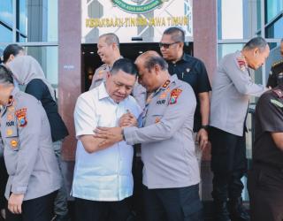 Kapolda Jatim-Kajati Perkuat Sinergi Lewat Semangat Jogo Jatim