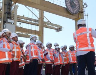 Pelindo Gandeng BNN dan BPBD Surabaya Edukasi Anak Lewat Portground