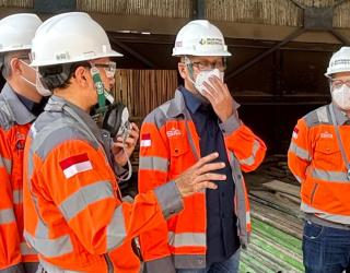 Direktur Utama SIG Tinjau Pasokan Semen di Aceh, Pastikan Distribusi Lancar