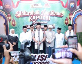 Kapolri Temui Ulama se-Jatim, Perkuat Sinergi Jaga Kamtibmas