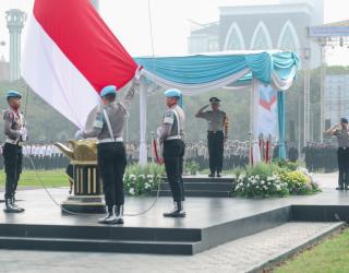 Peringatu Hari Sumpah Pemuda Ke-98,Polda Jatim Minta Pemuda Terapkan Nilai Sumpah Pemuda dan Semangat 'Jogo Omah'