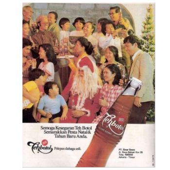Iklan Jaman Dulu Teh Botol Sosro. (Sumber gambar: Istimewa)