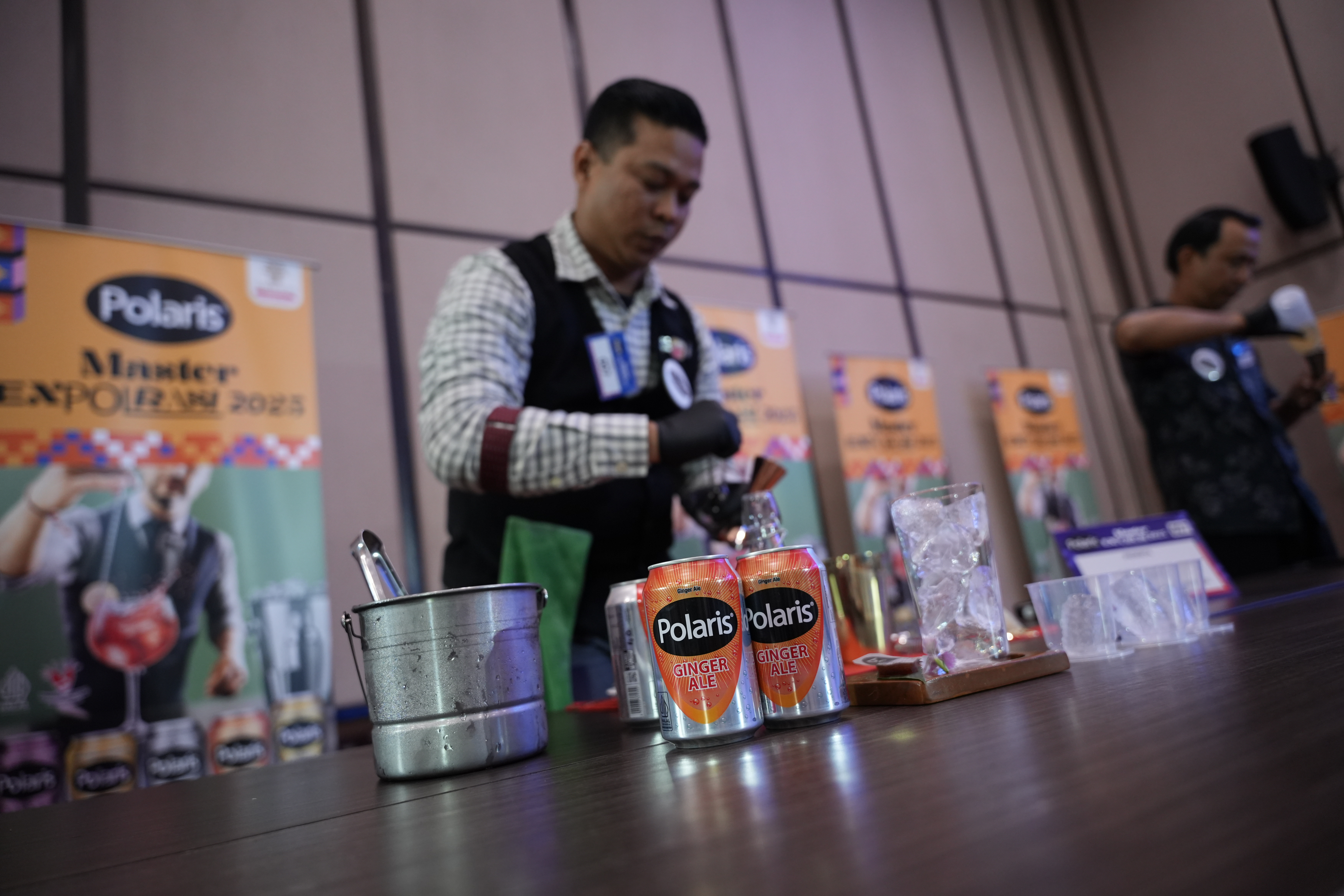 Produk baru Polaris Ginger Ale menjadi bahan utama favorit para peserta dalam eksplorasi kreasi minuman. (Sumber Foto: Istimewa)