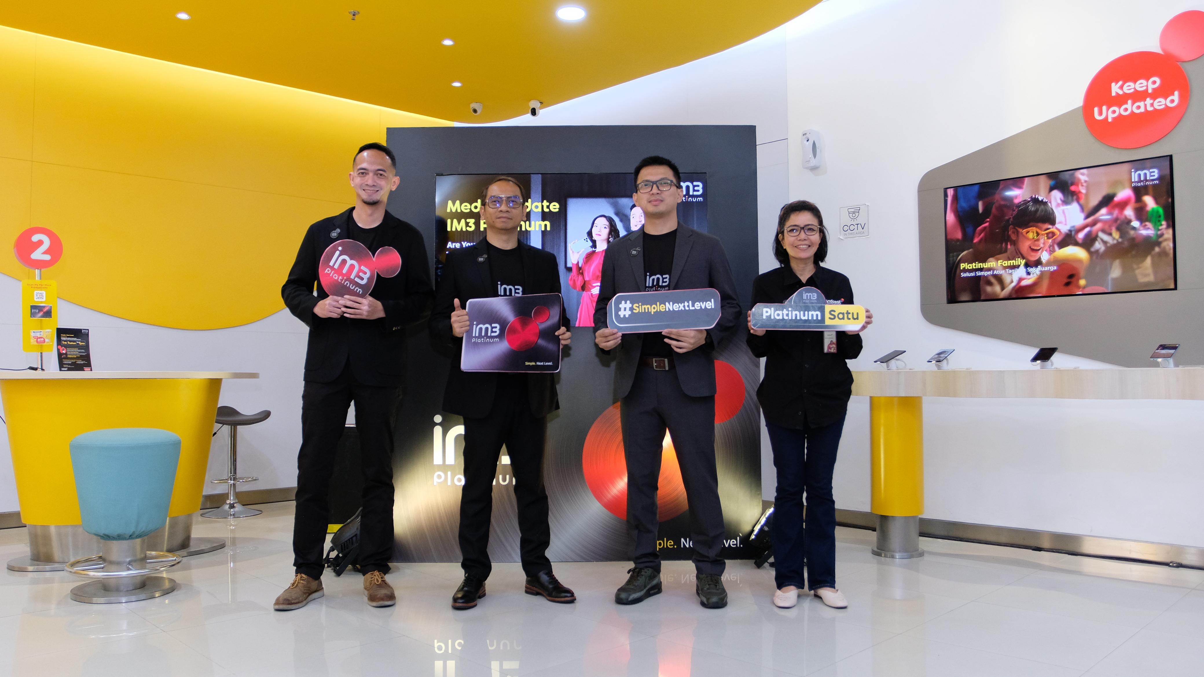 IM3 Platinum, layanan pascabayar terbaru dari Indosat Ooredoo Hutchison, resmi diluncurkan pada 21 November 2024 di Jakarta. (Sumber Foto: Humas Indosat)