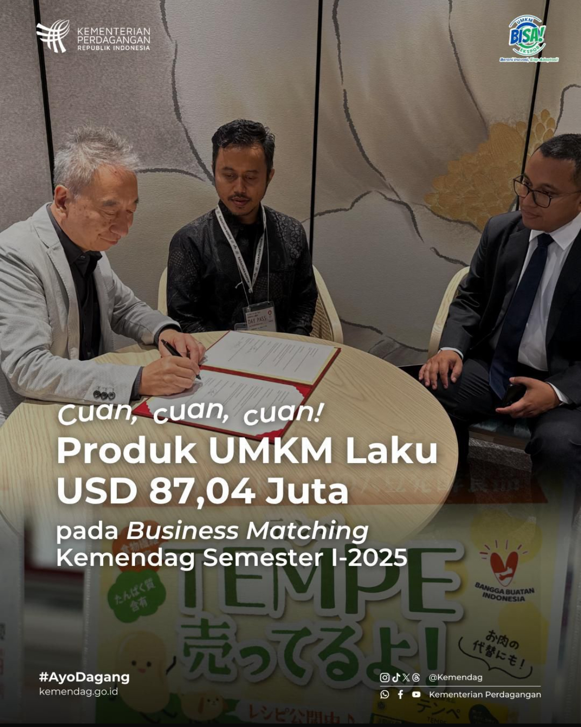 Sumber Foto : Tangkapan layar dari saluran WhatsApp Kemendag.