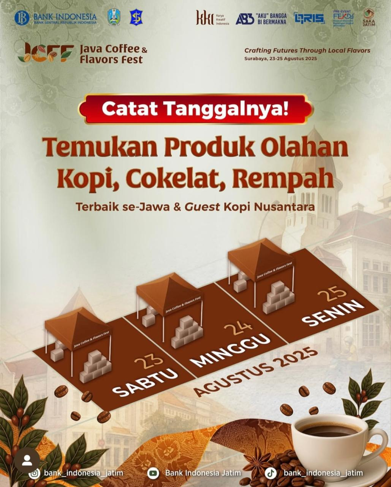 Sumber Foto : Instagram Bank Indonesia Jatim