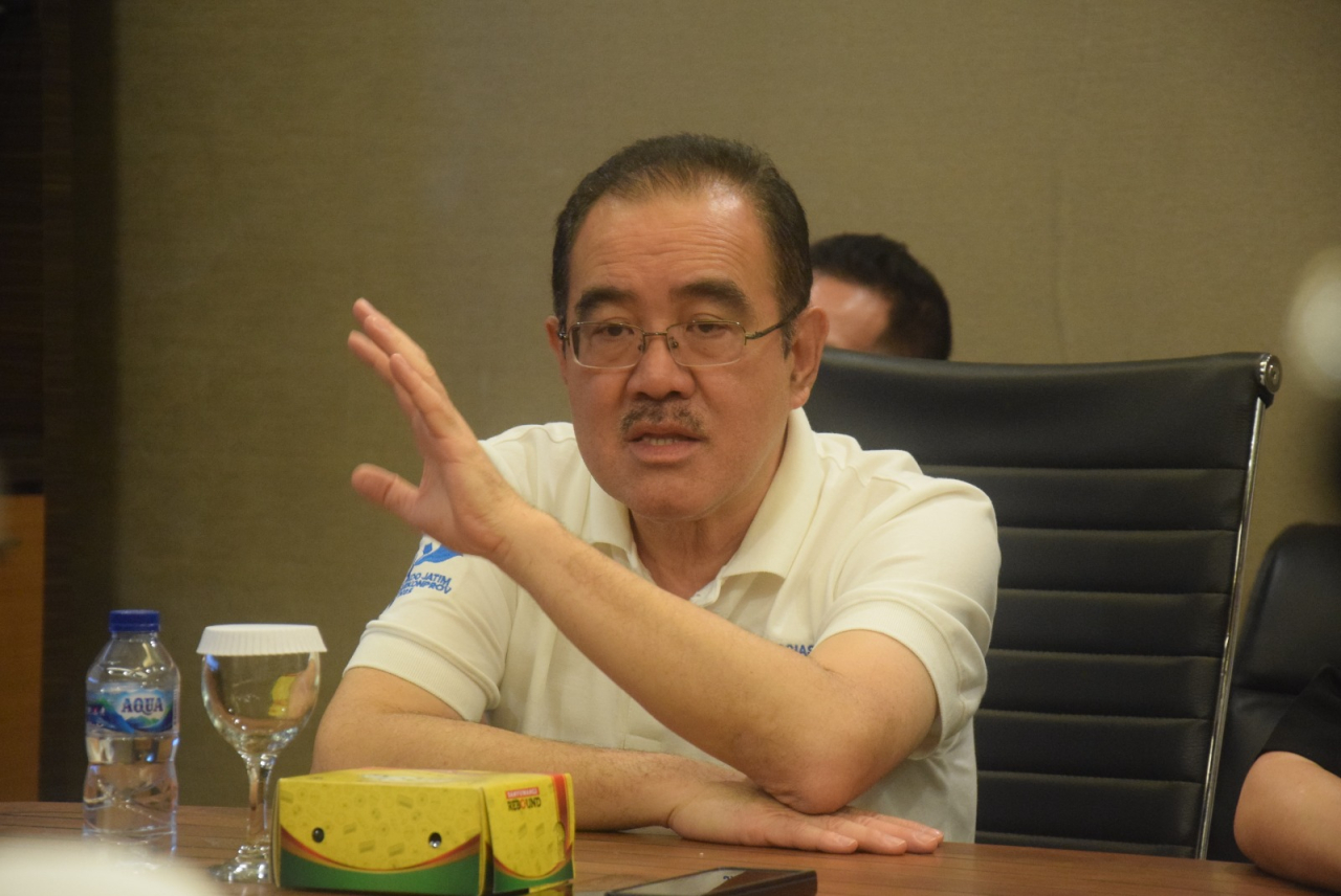 Ketua Apindo Jatim, Eddy Widjanarko. (Foto : Istimewa)
