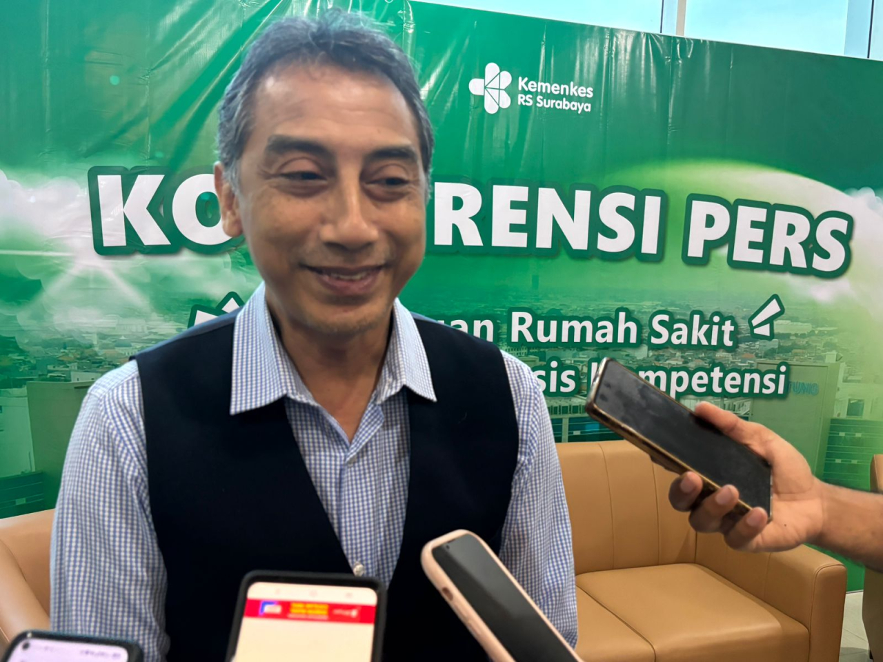 Ketua Rumah Sakit Swasta Jawa Timur, Didi Dewanto,SPOG