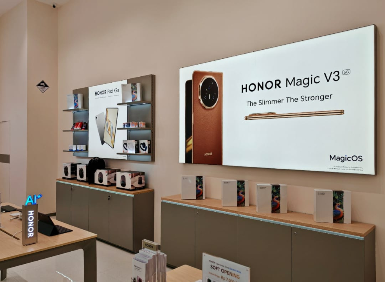 Perkuat Pasar Indonesia, HONOR Buka Experience Store Perdana di Surabaya