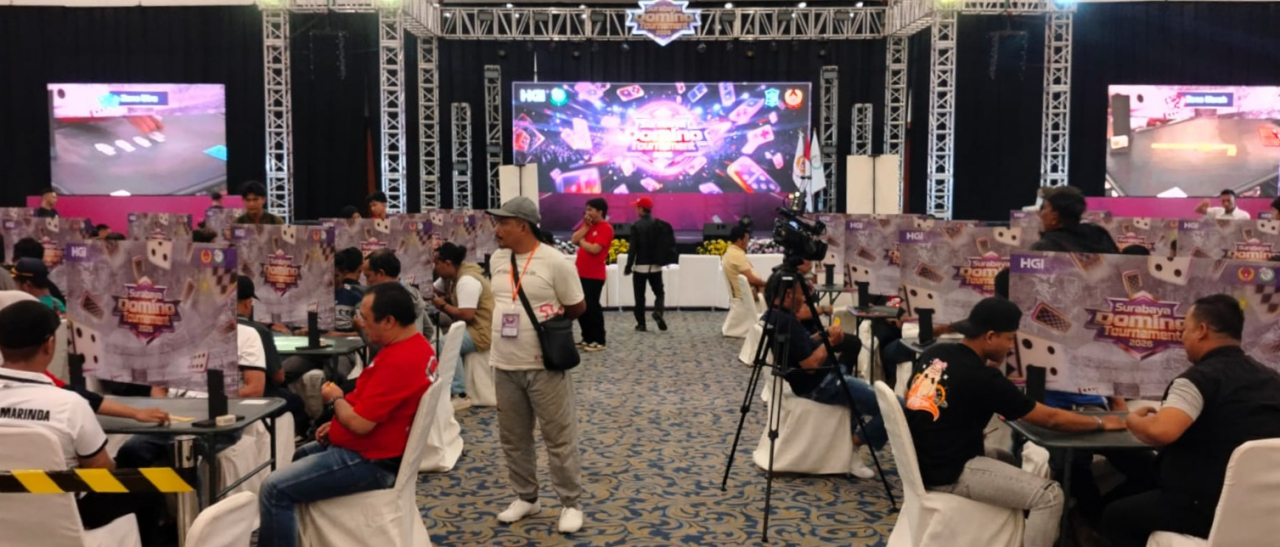 HGI Sukses Gelar Turnamen Domino Nasional di Surabaya, Tegaskan Domino Sebagai Mind Sport dan Dongkrak Ekonomi Lokal