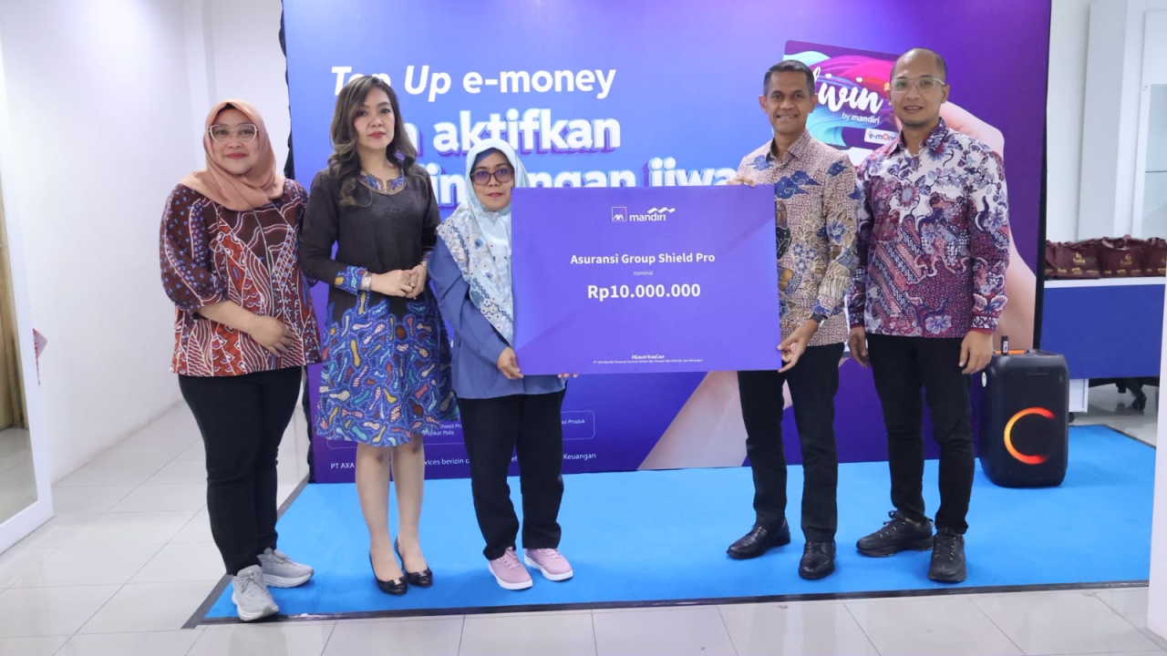 AXA Mandiri Gandeng Bank Mandiri Luncurkan Asuransi Group Shield Pro Mulai Premi Rp1.000