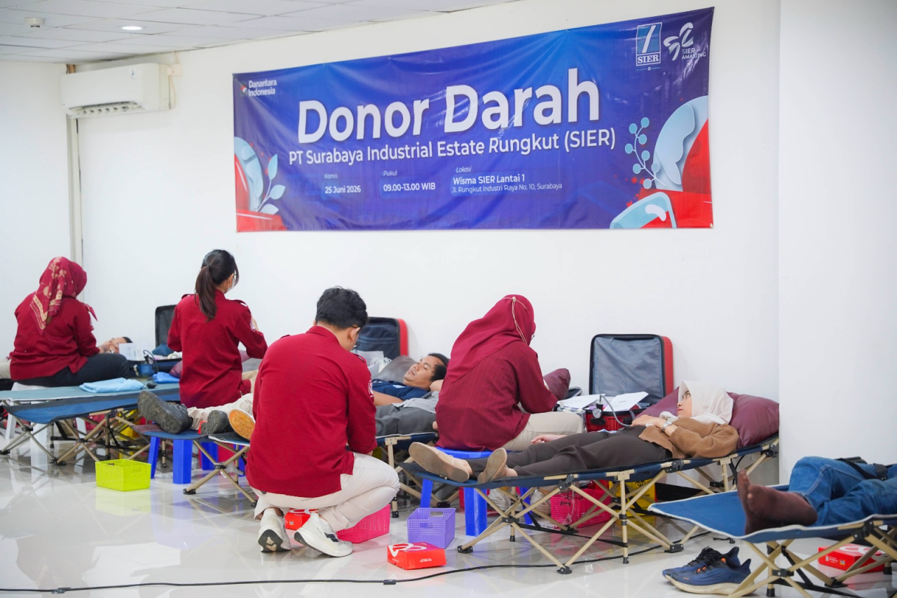 Donor Darah SIER Himpun 157 Kantong, Antusiasme Warga Mengalir di Peringatan Hari Donor Sedunia