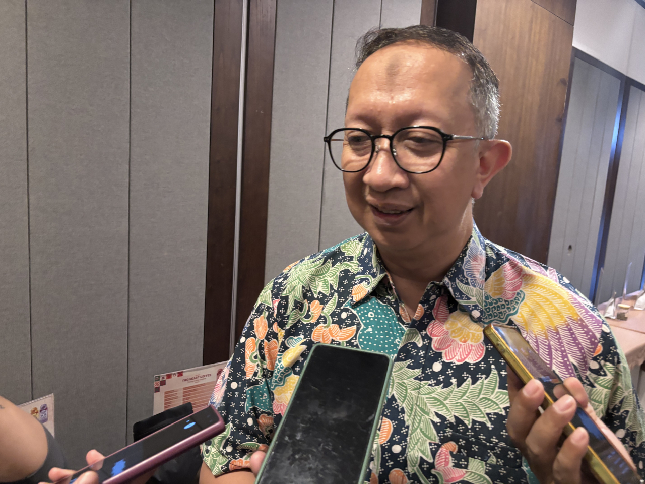 Fernanda Reza Muhammad, Dari Akademi Mudah Ekspor dalam JCFF 2026 Sabtu pagi (18/8) di Surabaya.