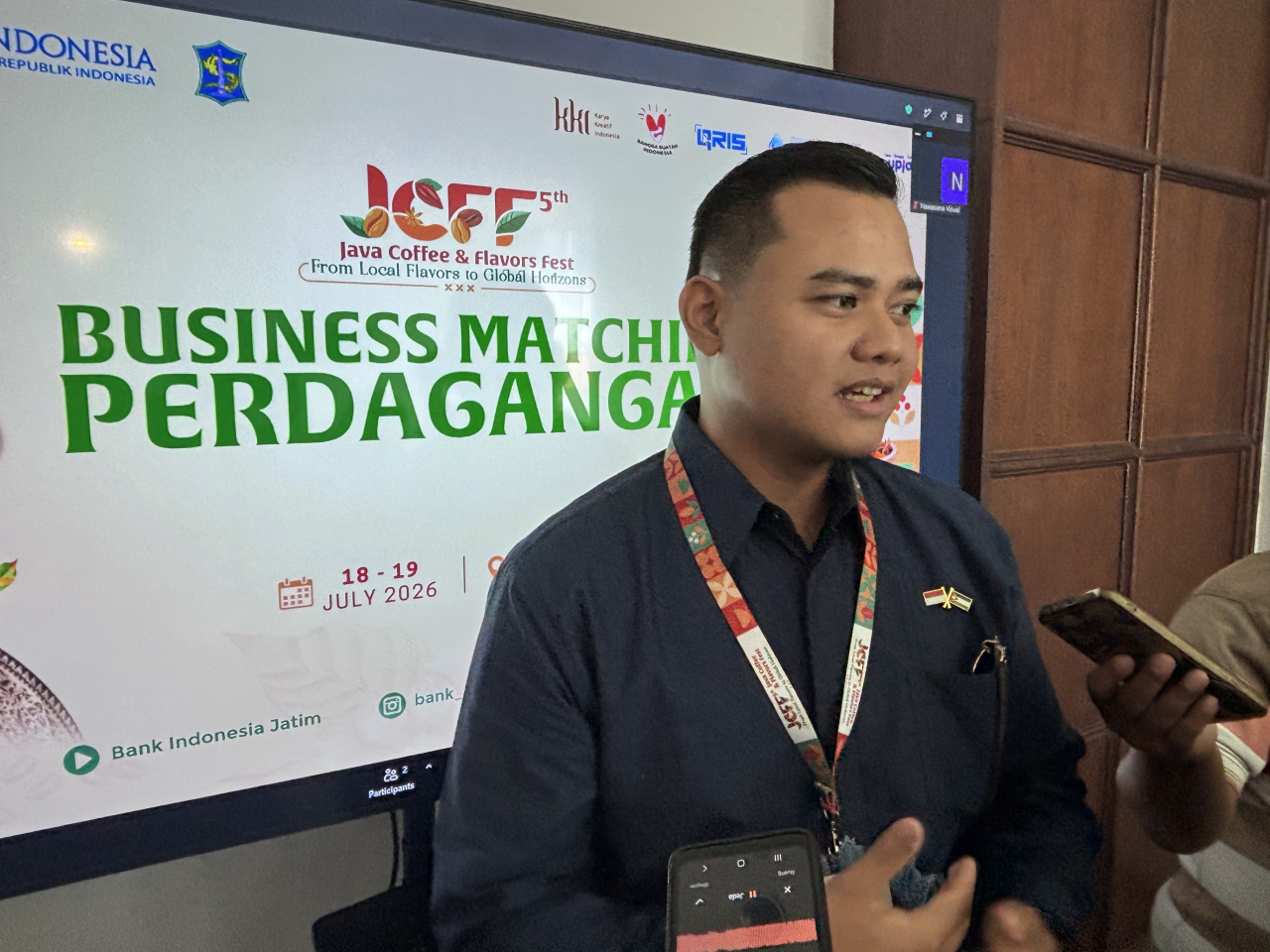 Buka Peluang Ekspor Baru, Business Matching JCFF 2026 Pertemukan Kopi Ijen dengan Buyer Yordania
