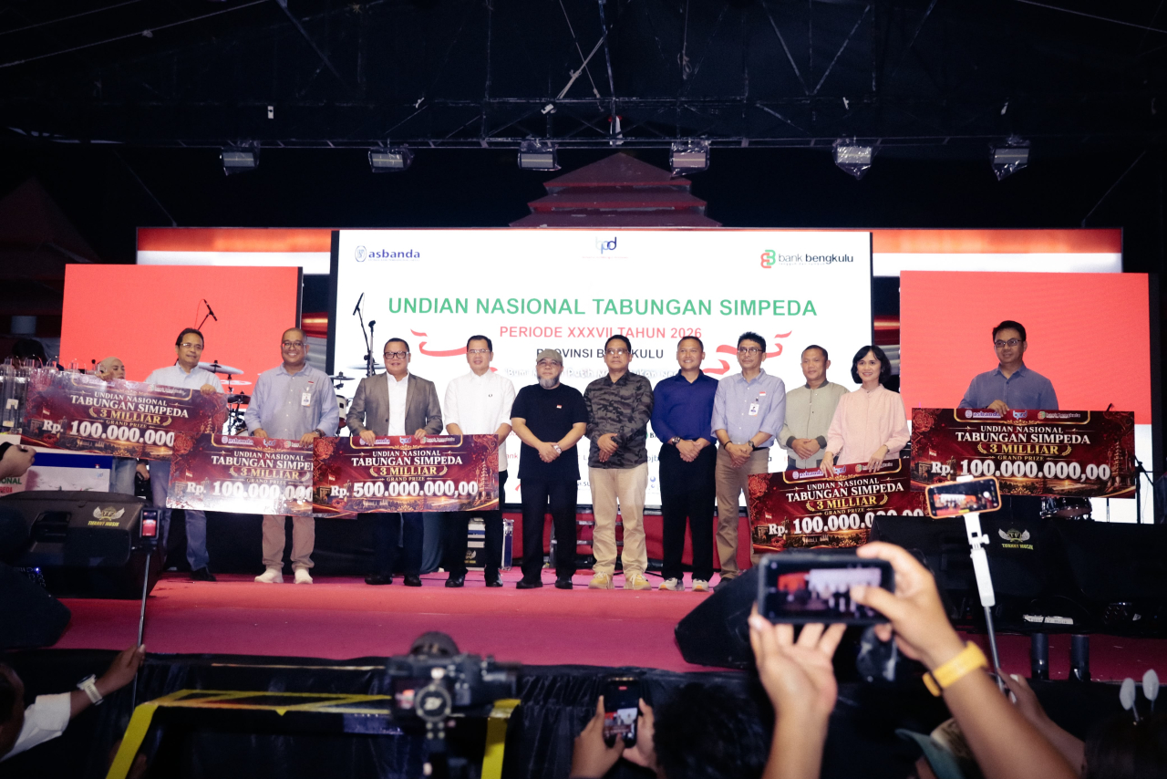 Undian Tabungan Simpeda 2026 di Bengkulu, Ini Daftar Pemenangnya